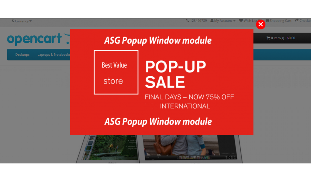 ASG Popup Window