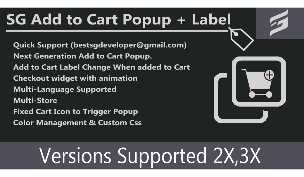Advance Add to Cart Popup with Label | Added In Cart Feature