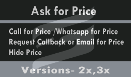 Ask for Price | Call for Price | Whatsapp for Price Ask Question